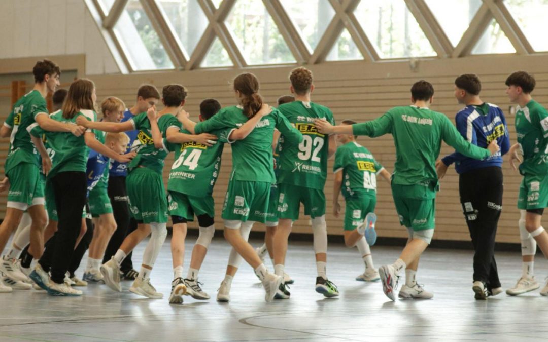 U15: SC DHfK Leipzig gewinnt in Dessau mit 35:28