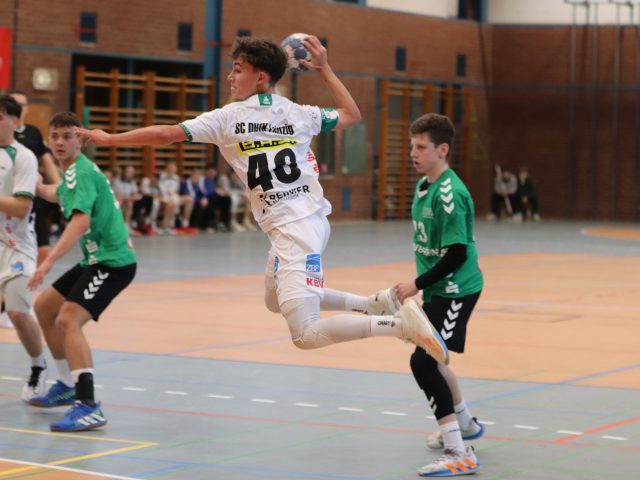 U15 dominiert gegen die HSV Dresden im Auswärtsspiel